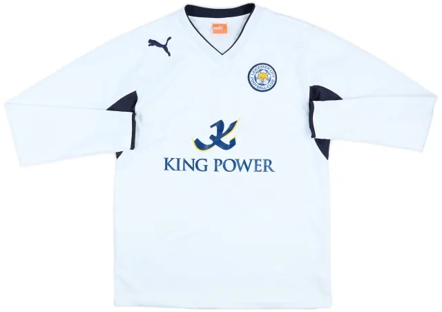 2012-13 Leicester Away L/S Shirt - 7/10 - (L)