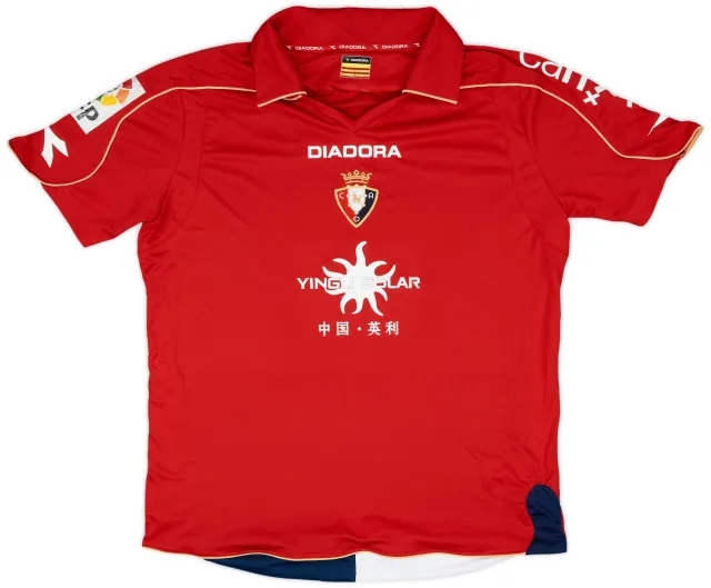 2008-09 Osasuna Home Shirt - 6/10 - (L)