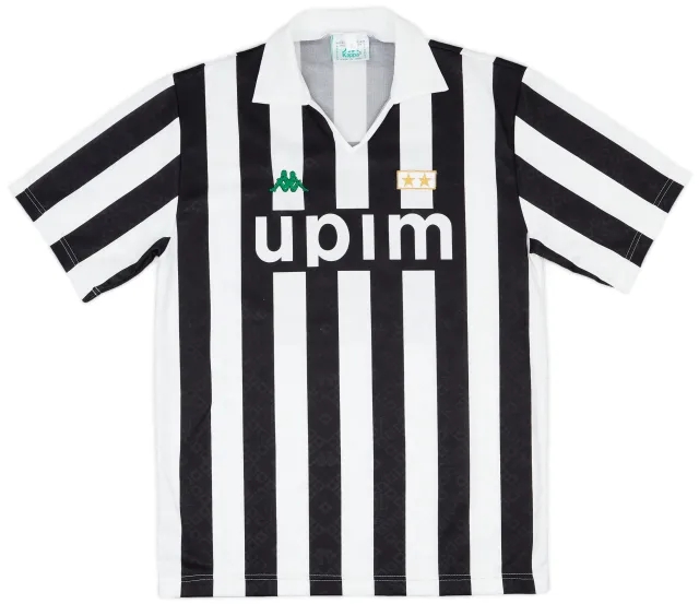 1991-92 Juventus Home Shirt #8 - 6/10 - (XL)