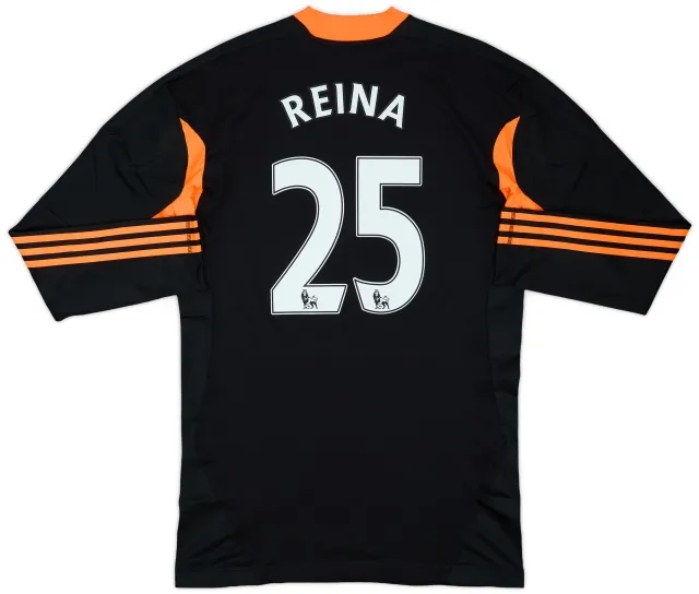 2011-12 Liverpool Player Issue TechFit GK Shirt Reina #25 (L)
