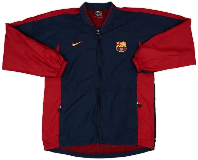1999-00 Barcelona Nike Track Jacket - 6/10 - (XL.Boys)
