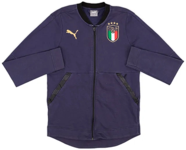 2019-20 Italy Puma Track Jacket - 7/10 - (L.Boys)