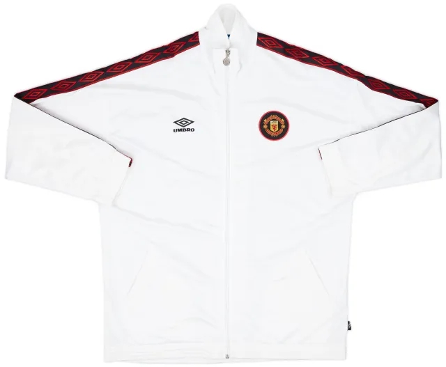 1996-97 Manchester United Umbro Track Jacket - 7/10 - (XXL)