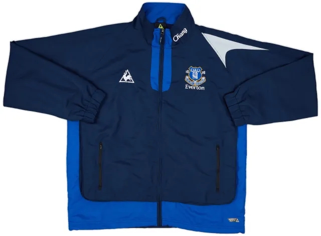 2011-12 Everton Le Coq Sportif Track Jacket - 10/10 - (XL)