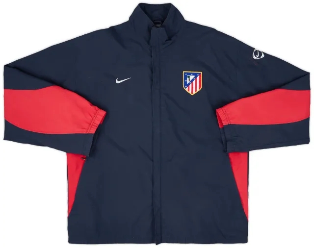 2003-04 Atletico Madrid Nike Track Jacket - 6/10 - (XL)