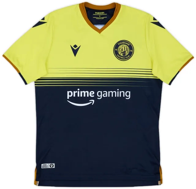 2021-22 Stevenage Away Shirt - 9/10 - (S)