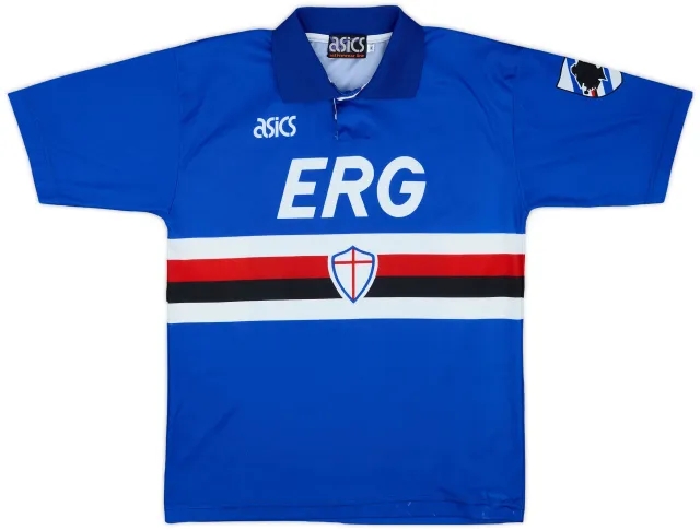 1992-94 Sampdoria Home Shirt - 7/10 - (M)