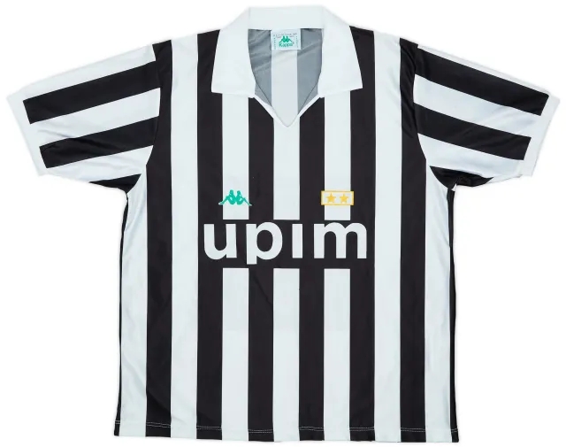 1991-92 Juventus Basic Home Shirt - 7/10 - (L)