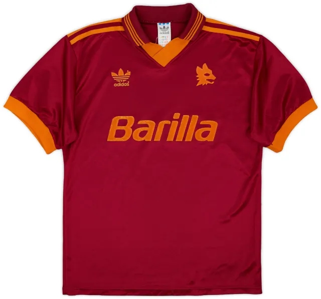 1992-94 Roma Home Shirt - 8/10 - (S)