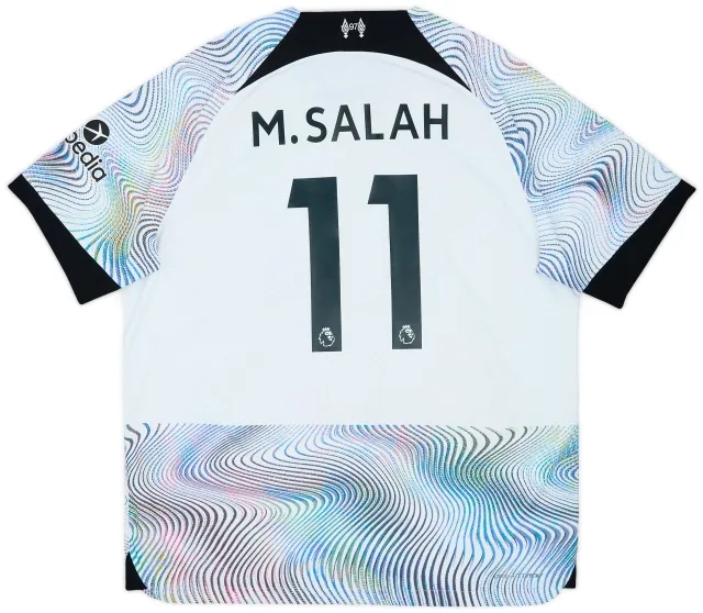2022-23 Liverpool Authentic Away Shirt M.Salah #11 - 7/10 - (XL)