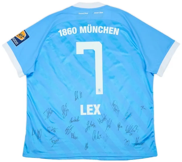 2020-21 1860 Munich Signed Home Shirt Lex #7 - 8/10 - (XXL)
