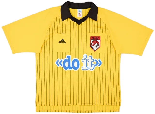 1990s Switzerland adidas Handball Referee Shirt - 7/10 - (XL)