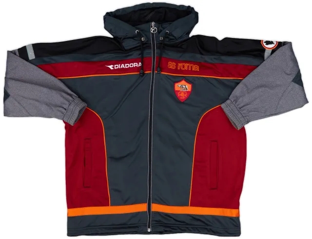 1999-00 Roma Diadora Track Jacket - 9/10 - (M)