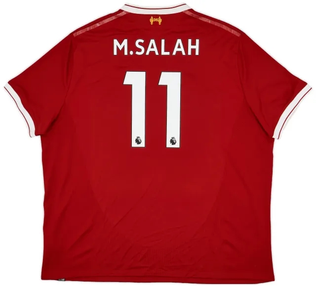 2017-18 Liverpool 125 Years Home Shirt M.Salah #11 - 6/10 - (3XL)