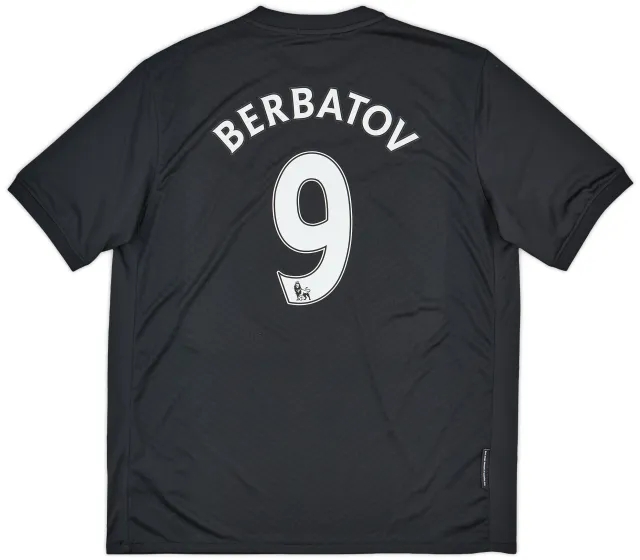 2009-10 Manchester United Away Shirt Berbatov #9 - 9/10 - (XL)
