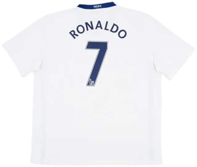 2008-10 Manchester United Away Shirt Ronaldo #7 - 8/10 - (XXL)