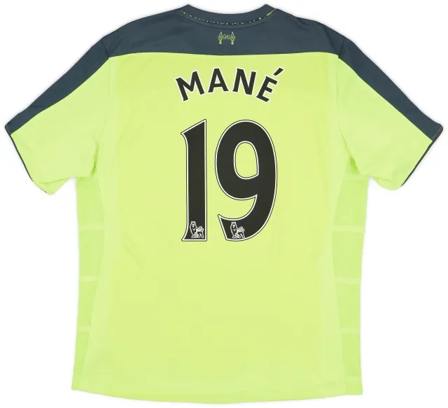 2016-17 Liverpool Third Shirt Mane #19 - 4/10 - (XL)