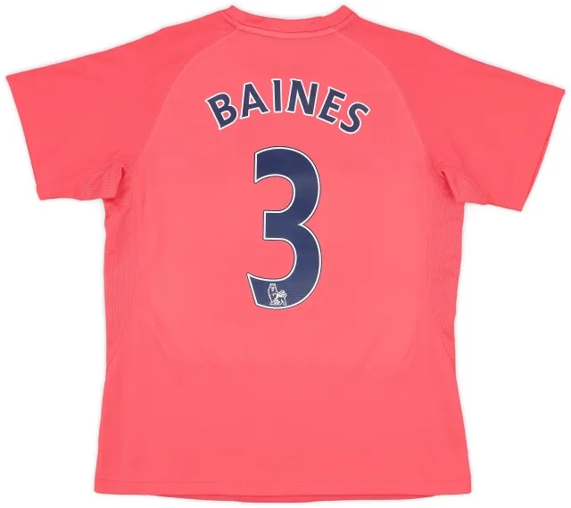 2010-11 Everton Away Shirt Baines #3 - 10/10 - (Women's XL)