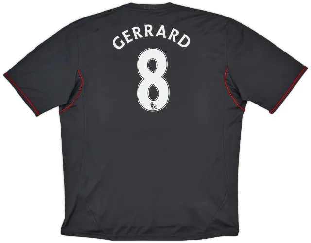 2011-12 Liverpool Away Shirt Gerrard #8 - 5/10 - (3XL)