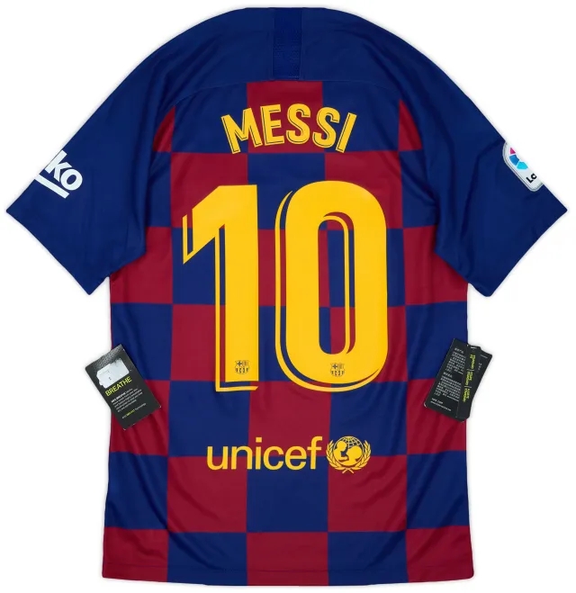 2019-20 Barcelona Home Shirt Messi #10 (S)