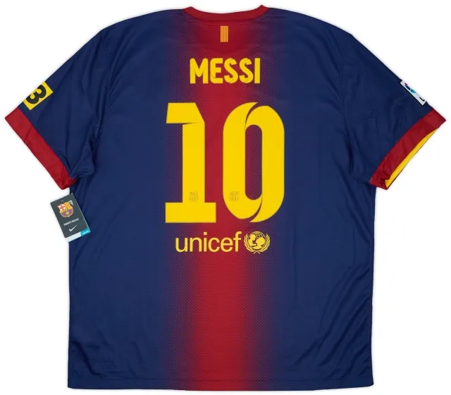 2012-13 Barcelona Home Shirt Messi #10 (S)