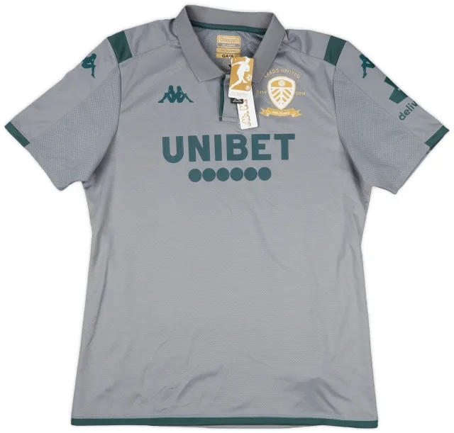 2019-20 Leeds United Kappa Polo Shirt (XXL)