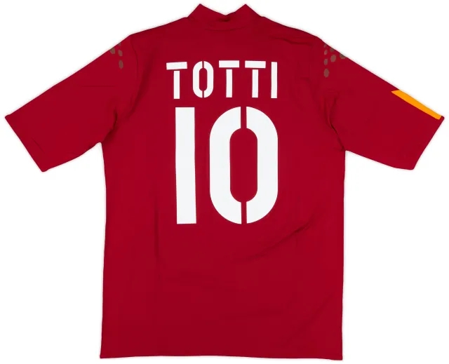 2004-05 Roma Home Shirt Totti #10 (L)