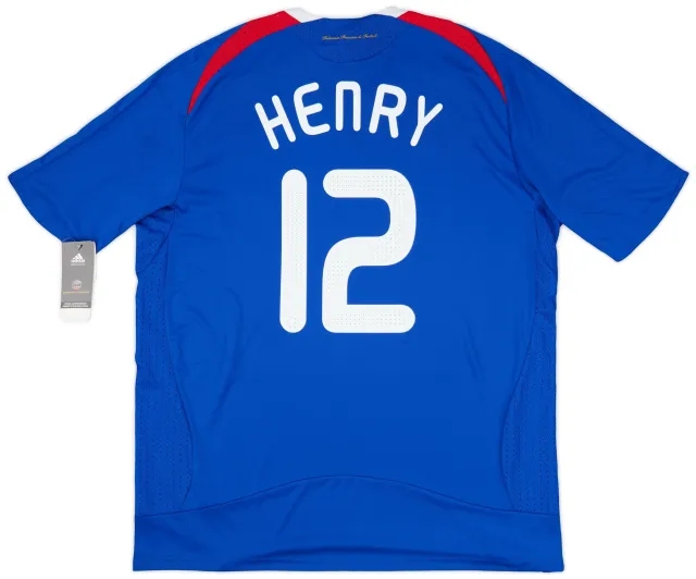 2007-08 France Home Shirt Henry #12 (XXL)