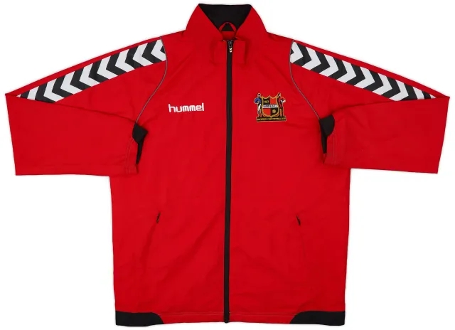 2013-14 Sheffield FC Hummel Track Jacket - 7/10 - (L)