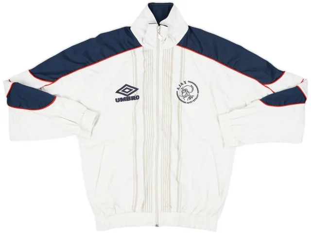 1999-00 Ajax Umbro Track Jacket - 9/10 - (XL.Boys)