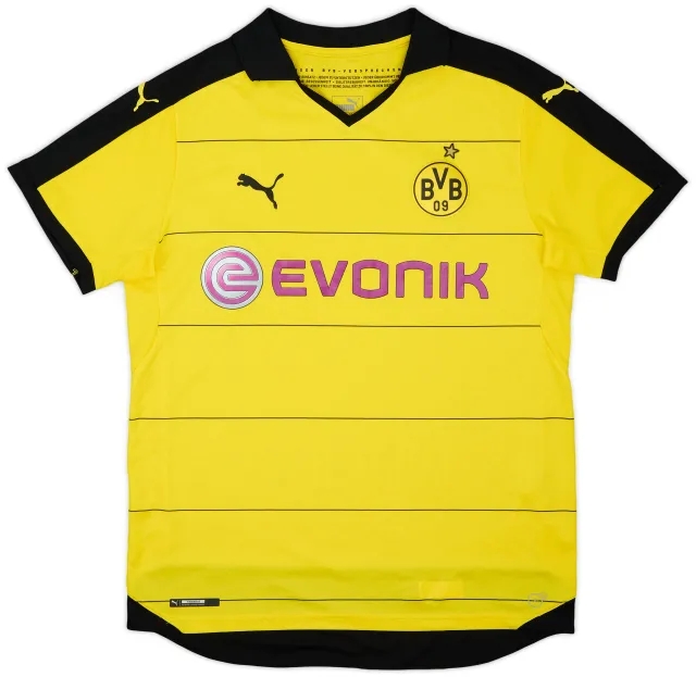 2015-16 Borussia Dortmund Home Shirt - 5/10 - (L)