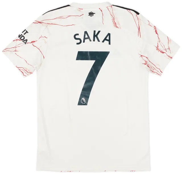 2020-21 Arsenal Away Shirt Saka #7 - 6/10 - (S)