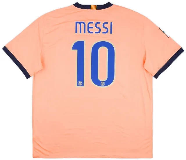 2009-10 Barcelona Away Shirt Messi #10 - 8/10 - (XXL)