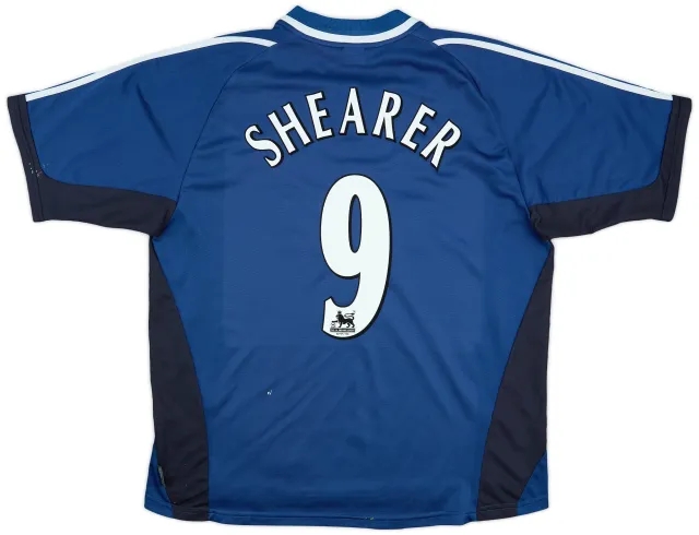 2001-02 Newcastle Away Shirt Shearer #9 - 5/10 - (XL)