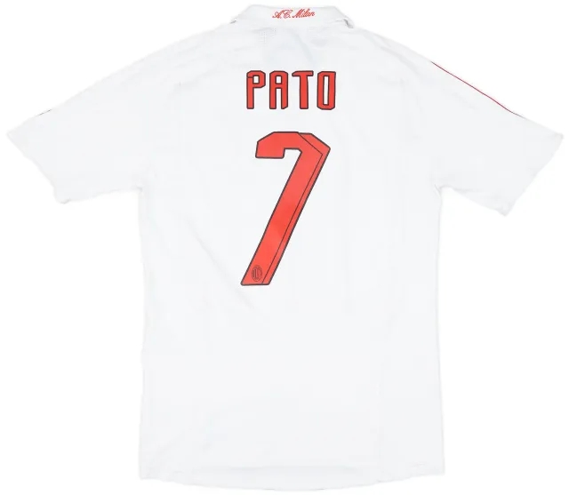 2009-10 AC Milan Away Shirt Pato #7 - 6/10 - (M)