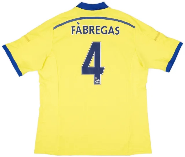 2014-15 Chelsea Away Shirt Fabregas #4 - 7/10 - (XL)