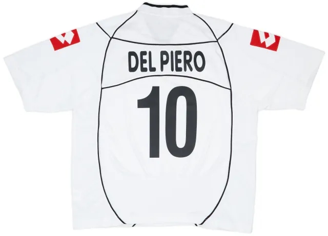 2002-03 Juventus Away Shirt Del Piero #10 - 7/10 - (XXL)
