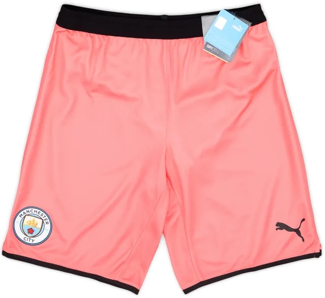 2019-20 Manchester City Player Issue Third Shorts (S)
