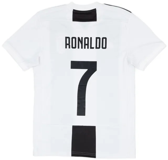 2018-19 Juventus Home Shirt Ronaldo #7 - 5/10 - (S)