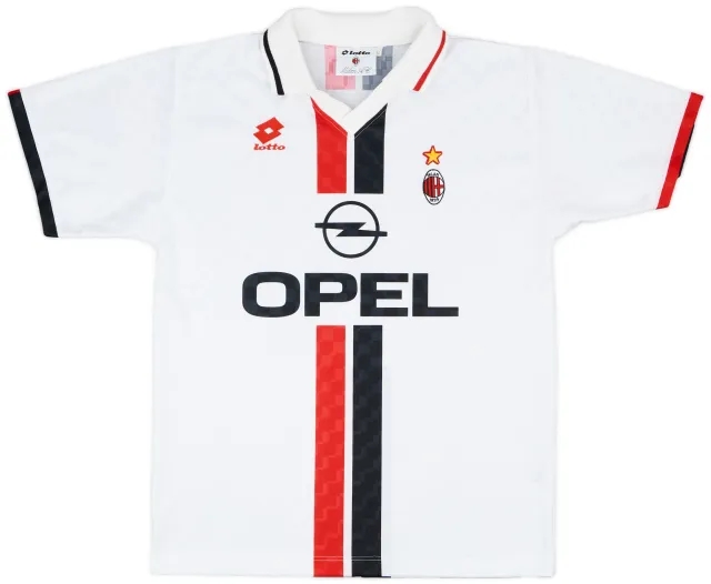 1995-96 AC Milan Away Shirt - 8/10 - (M)