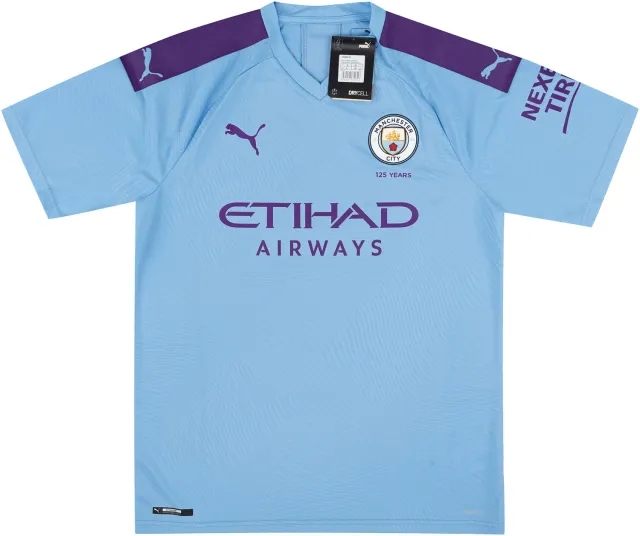 2019-20 Manchester City Authentic Home Shirt (S)