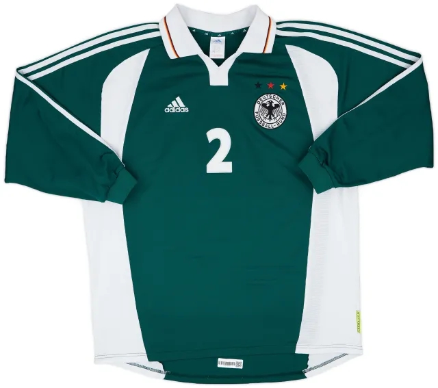 2000-02 Germany Match Issue Away L/S Shirt #2