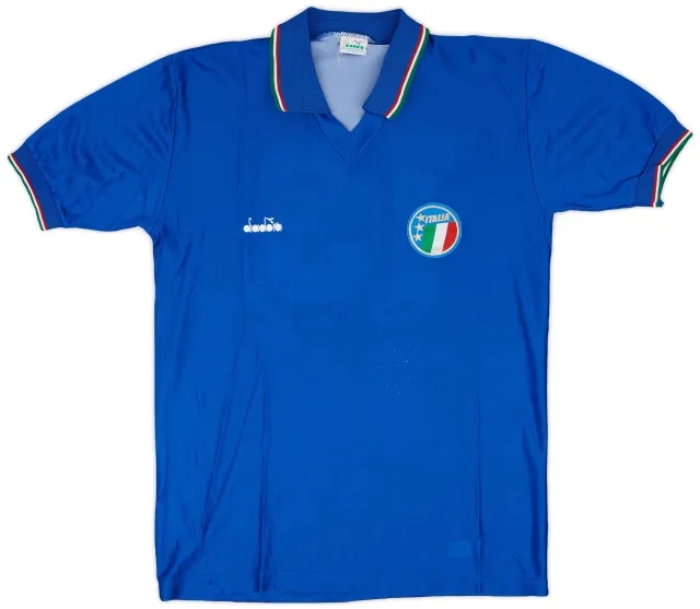 1986-91 Italy Home Shirt #19 - 6/10 - (L)