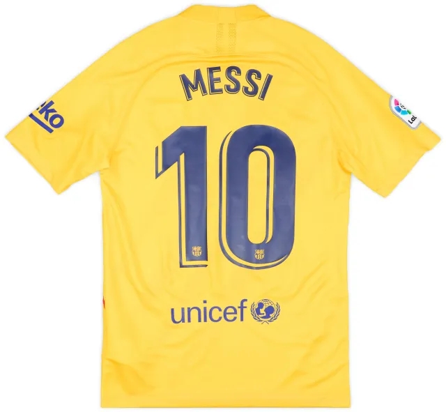 2020-21 Barcelona Fourth Shirt Messi #10 (S)