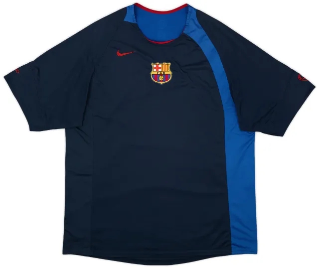 2004-05 Barcelona Nike Training Shirt - 8/10 - (L)