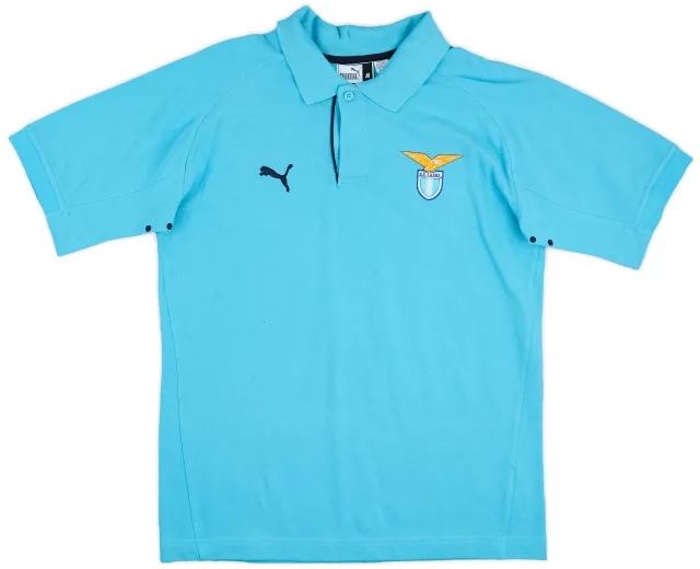 2001-02 Lazio Puma Polo Shirt - 9/10 - (M)