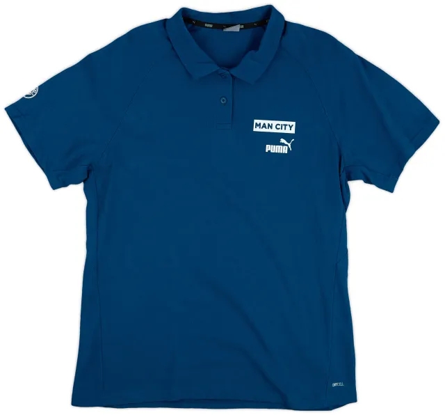2019-20 Manchester City Puma Polo Shirt - 9/10 - (XL)