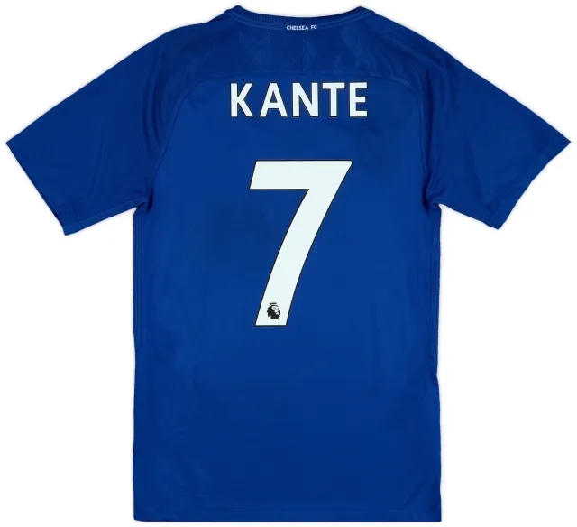 2017-18 Chelsea Home Shirt Kante #7 - 8/10 - (S)