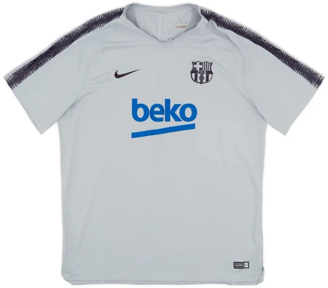 2018-19 Barcelona Nike Training Shirt - 9/10 - (XXL)