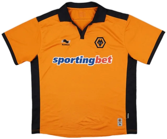 2010-11 Wolves Home Shirt - 8/10 - (L)